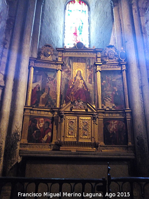 Catedral de vila. Capilla de Ntra Sra de Gracia - Catedral de vila. Capilla de Ntra Sra de Gracia. 