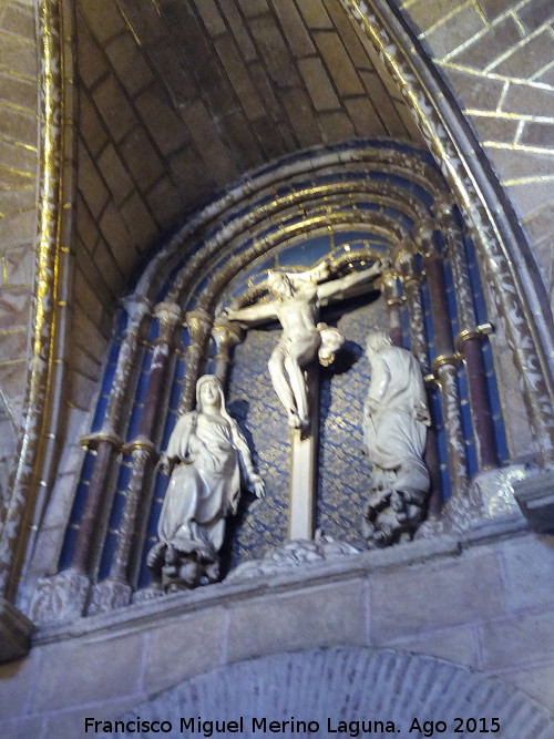 Catedral de Ávila. Capilla de San Bernabé - Catedral de Ávila. Capilla de San Bernabé. Crucifixión