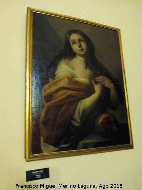 Catedral de Ávila. Sala de los Cantorales - Catedral de Ávila. Sala de los Cantorales. La Magdalena siglo XVII