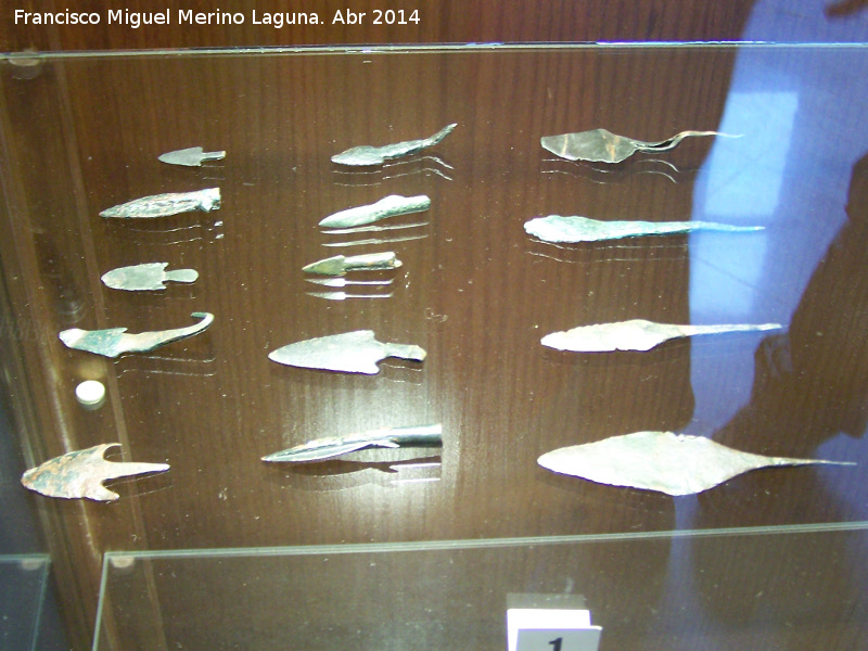 Museo Arqueológico Profesor Sotomayor - Museo Arqueológico Profesor Sotomayor. Puntas de flecha