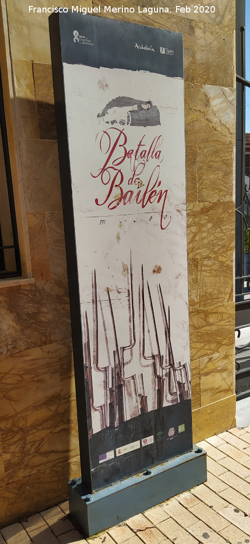 Museo de la Batalla de Bail�n - Museo de la Batalla de Bail�n. Cartel