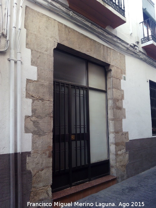 Casa de la Calle Francisco Coello nº 13 - Casa de la Calle Francisco Coello nº 13. Portada