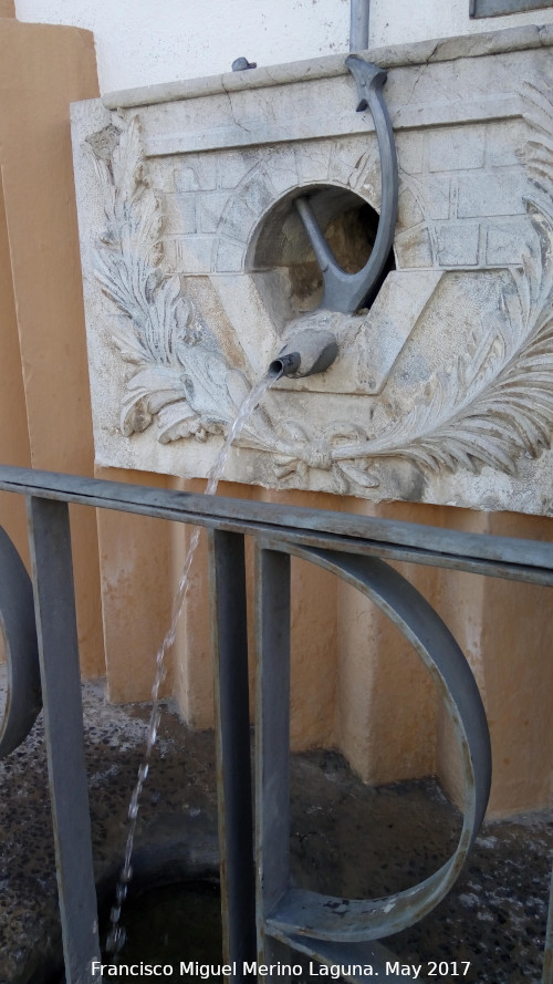 Fuente de Obras Públicas - Fuente de Obras Públicas. Caño