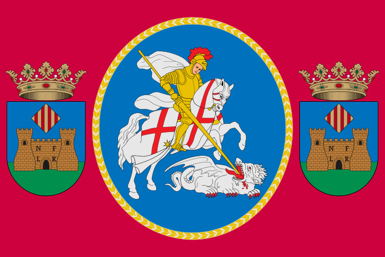 Bañeres - Bañeres. Bandera