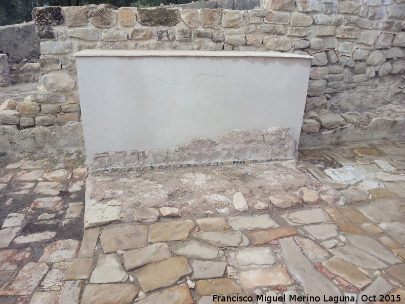 Torreparedones. Ermita de las Santas Mozrabes - Torreparedones. Ermita de las Santas Mozrabes. Altar