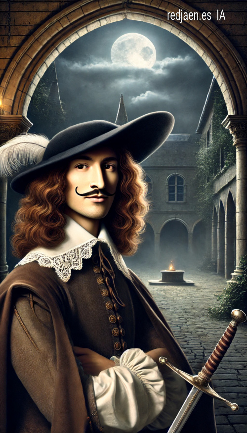 Cyrano de Bergerac - Cyrano de Bergerac. Imagen generada por la IA ChatGPT