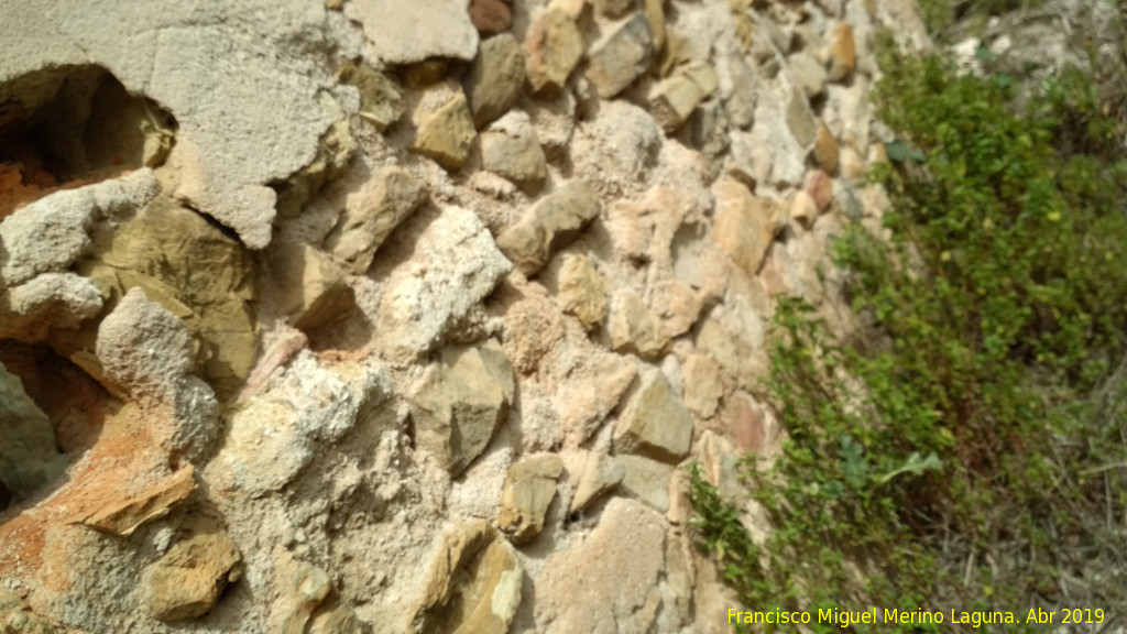 Cortijo del Peñón - Cortijo del Peñón. Muro