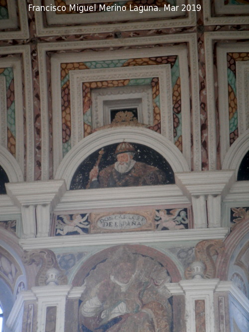 Carlos I de España y V de Alemania - Carlos I de España y V de Alemania. Hospital de Santiago - Úbeda