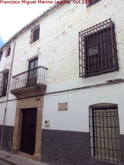 Casa de la Calle José Molina nº 14 - Casa de la Calle José Molina nº 14. Fachada
