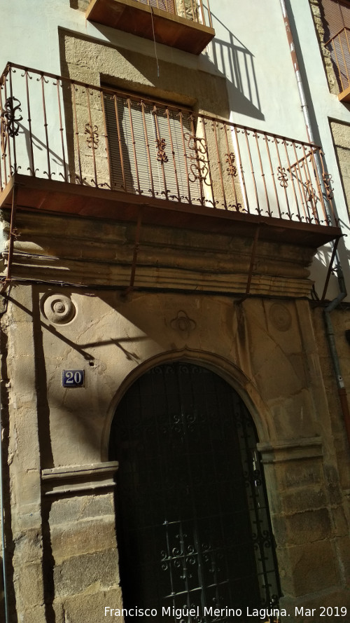 Casa de la Calle Mesones nº 20 - Casa de la Calle Mesones nº 20. 