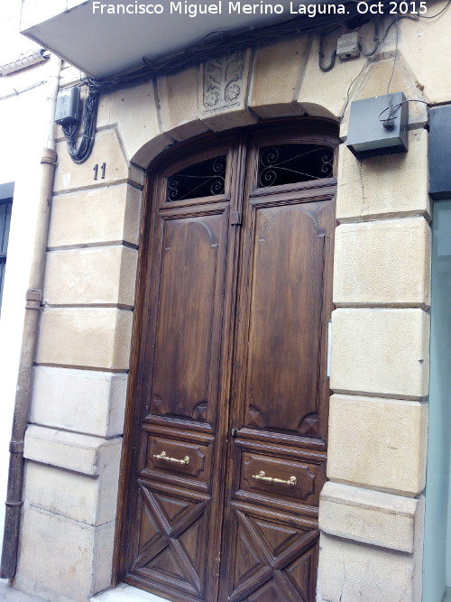 Casa de la Calle Mesones nº 11 - Casa de la Calle Mesones nº 11. Portada