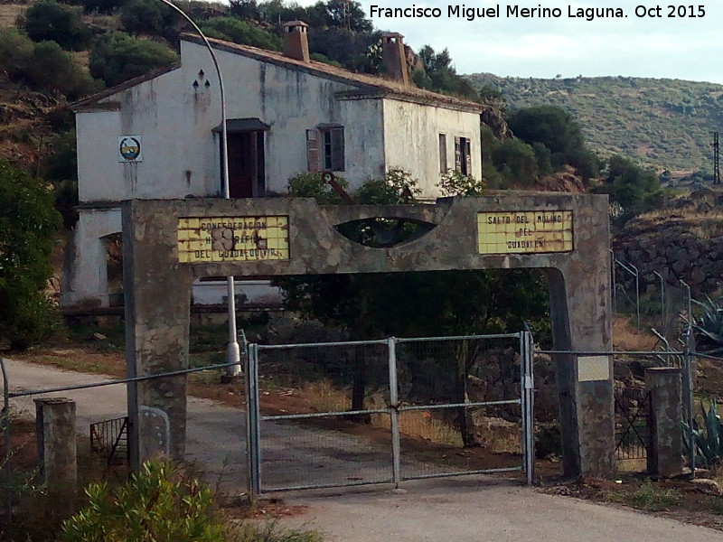 Salto del Molino del Guadalén - Salto del Molino del Guadalén. 