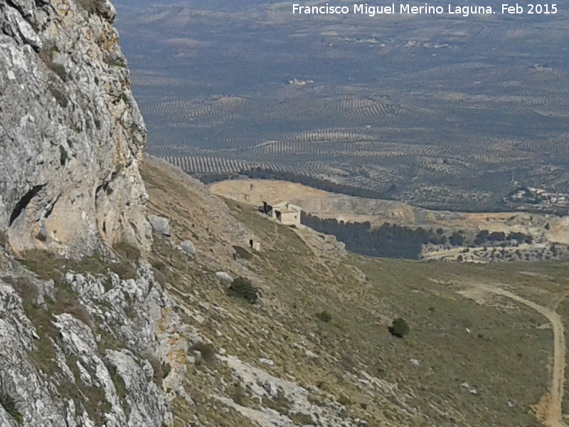 Refugio de montaa de la Mella - Refugio de montaa de la Mella. Desde La Mella