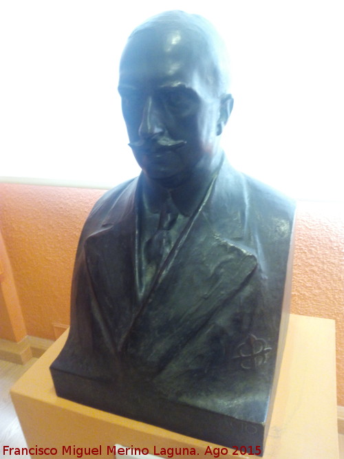 Jacinto Higueras - Jacinto Higueras. Don José Prado y Palacio. Obra de Jacinto Higueras 1912. Museo Provincial de Jaén
