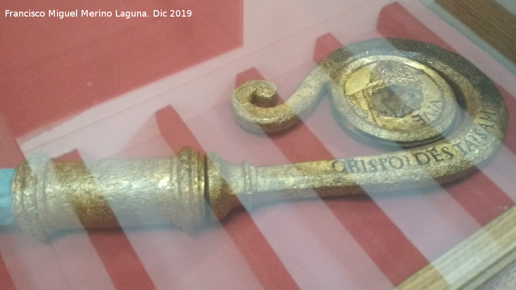 Alonso Su�rez de la Fuente del Sauce - Alonso Su�rez de la Fuente del Sauce. B�culo. Catedral de Ja�n