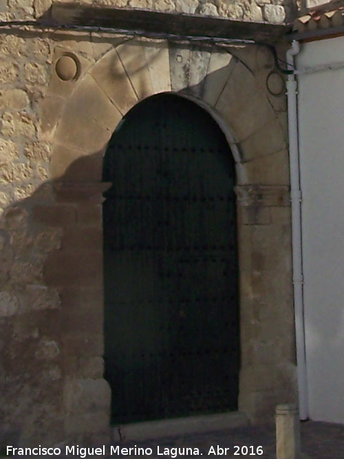 Iglesia de la Asunción - Iglesia de la Asunción. Portada trasera
