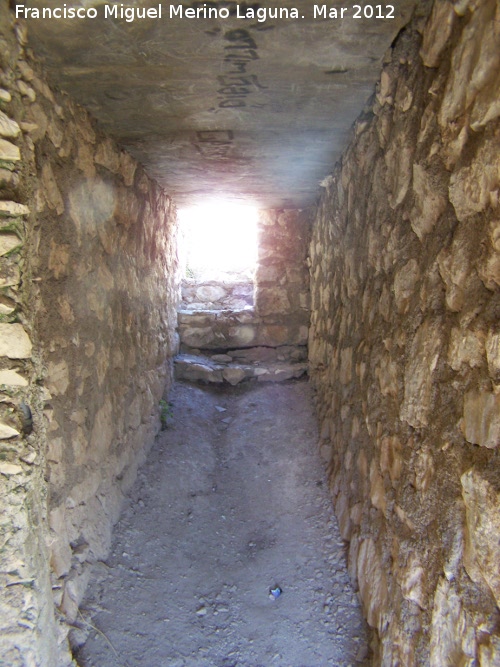 Castillo de Hútar - Castillo de Hútar. Segundo habitáculo
