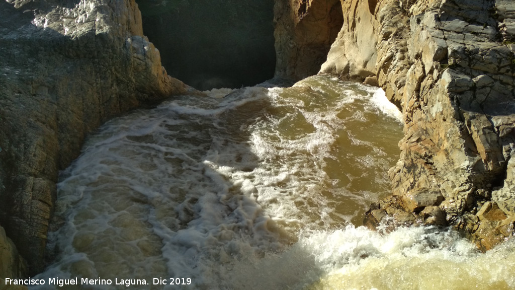 Cascada de la Cimbarra - Cascada de la Cimbarra. Parte alta