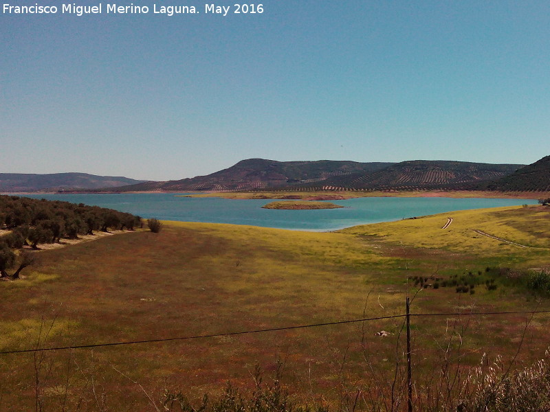 Pantano de Giribaile - Pantano de Giribaile. Desde la Cerca de Lázaro