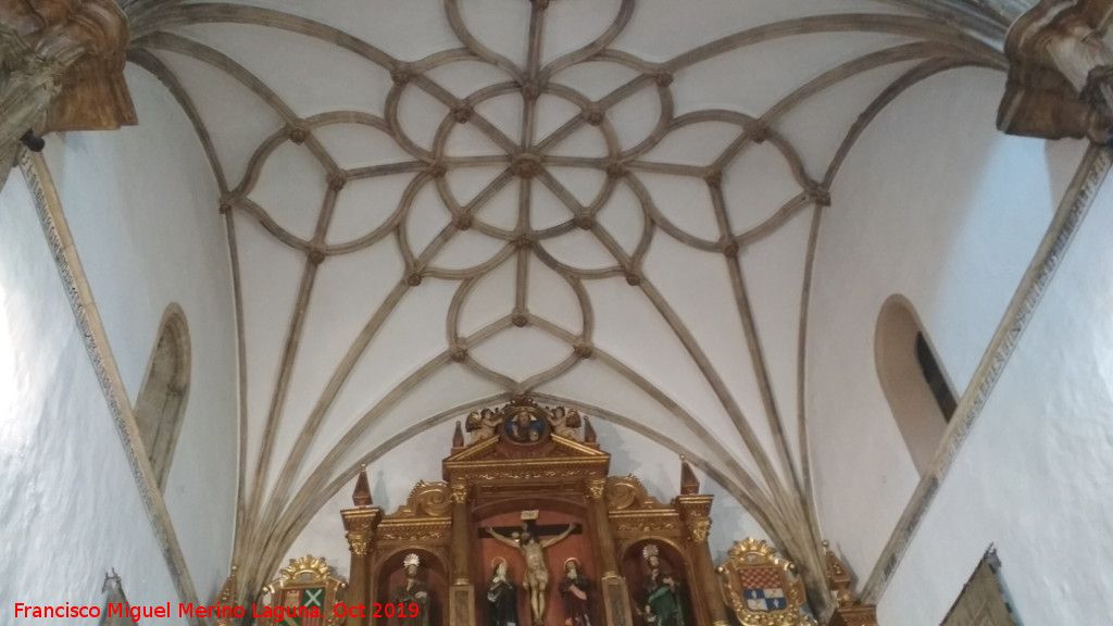 Bveda de crucera - Bveda de crucera. Iglesia de la Encarnacin - Arjonilla