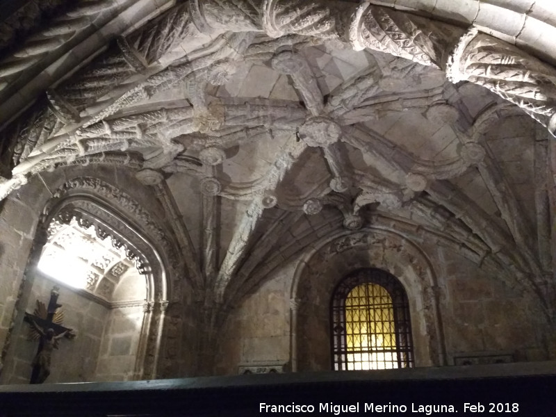 Bóveda de crucería - Bóveda de crucería. Monasterio de los Jerónimos - Lisboa