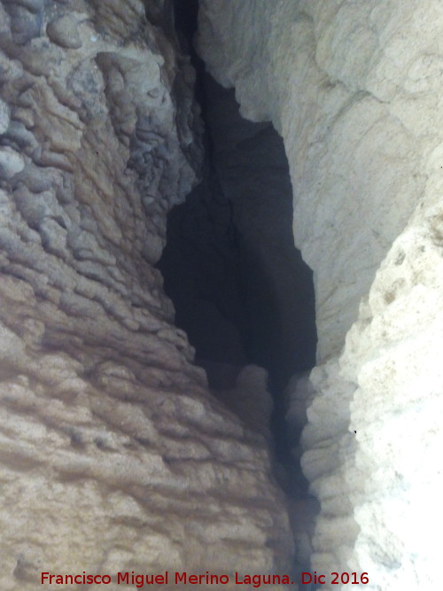 Eremitorio de los Tajos de San Marcos - Eremitorio de los Tajos de San Marcos. Continuación del abrigo