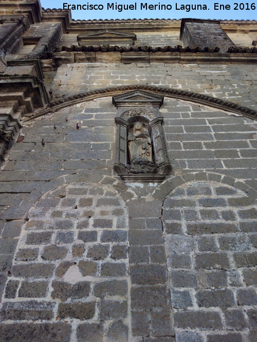 Catedral de Baeza. Puerta Gótica cegada - Catedral de Baeza. Puerta Gótica cegada. 