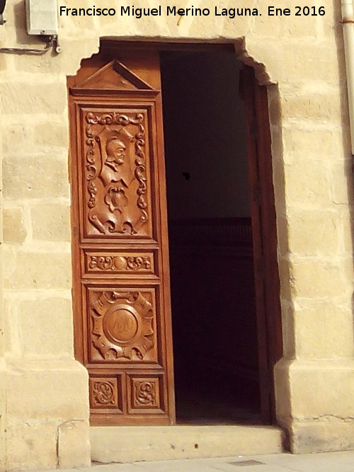 Casa de la Calle Obispo Narváez nº 7 - Casa de la Calle Obispo Narváez nº 7. Puerta