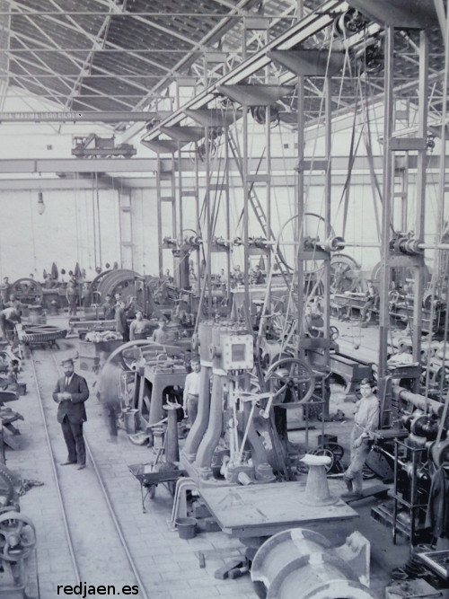 Fundición de la Constancia - Fundición de la Constancia. 1920 foto de Antonio Linares Arcos