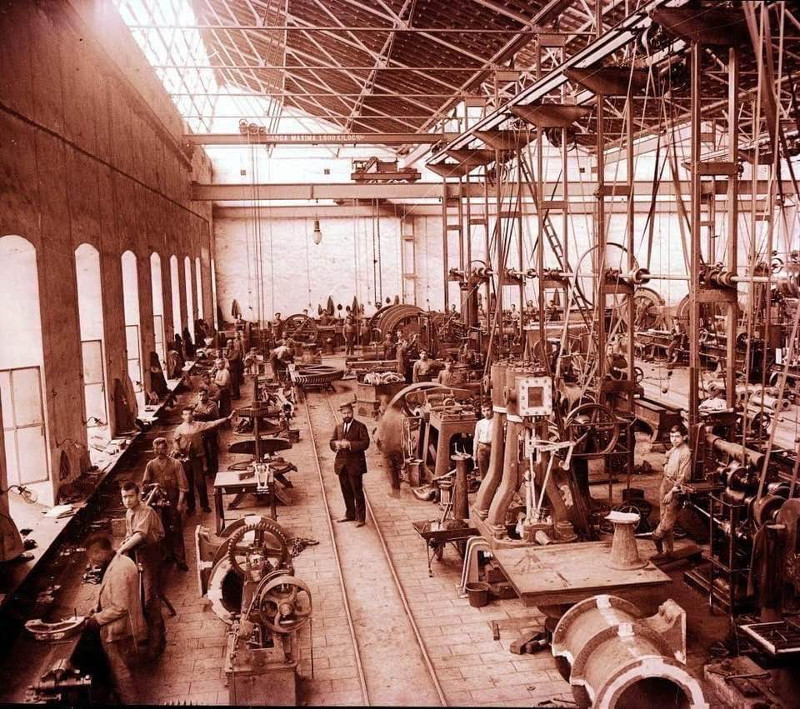 Fundici�n de la Constancia - Fundici�n de la Constancia. 1920 foto de Antonio Linares Arcos