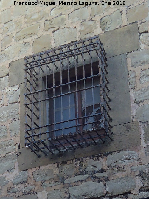 Casa de la Calle Nueva nº 26 - Casa de la Calle Nueva nº 26. Reja del primer piso