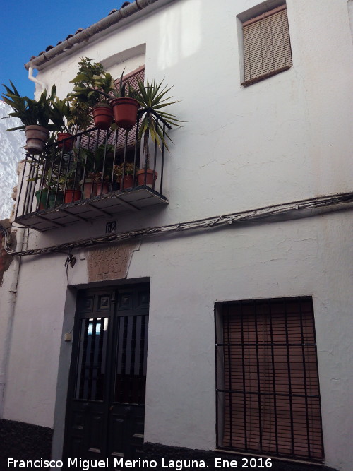 Casa de la Calle Santa María nº 68 - Casa de la Calle Santa María nº 68. Fachada