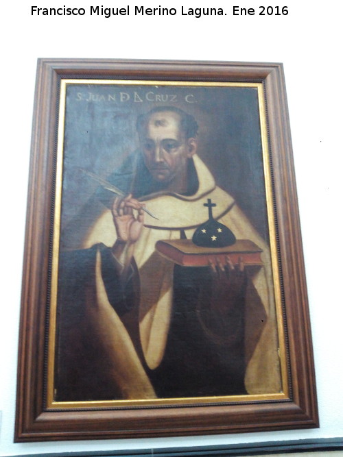 Monasterio de la Santsima Trinidad - Monasterio de la Santsima Trinidad. San Juan de la Cruz. Annimo 1754. Museo de San Juan de la Cruz - beda