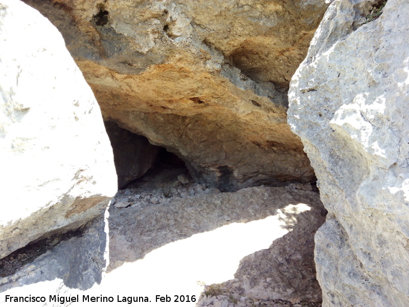Cueva Oeste de las Peñas de Castro - Cueva Oeste de las Peñas de Castro. 