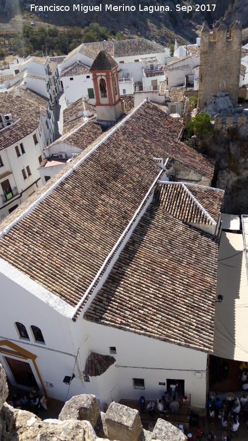 Restos de la Iglesia de Santa Mara - Restos de la Iglesia de Santa Mara. Desde la Torre del Reloj