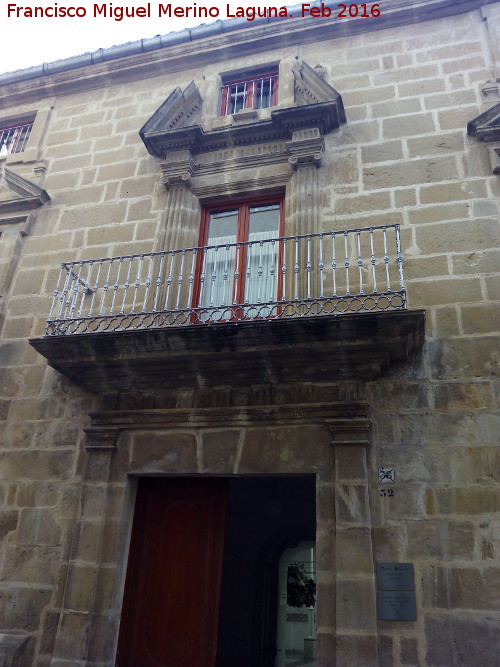 Casa de la Calle Mesones nº 32 - Casa de la Calle Mesones nº 32. Portada