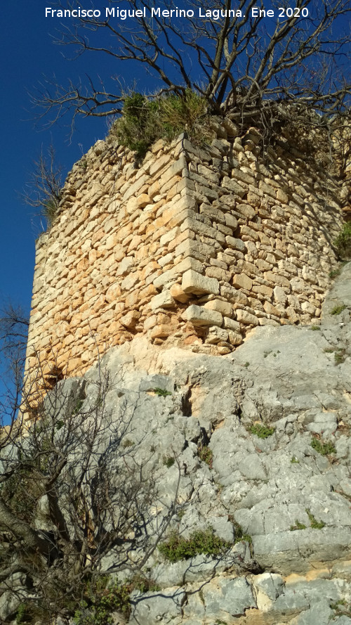 Castillo de Oti�ar. Torre�n Oeste - Castillo de Oti�ar. Torre�n Oeste. 