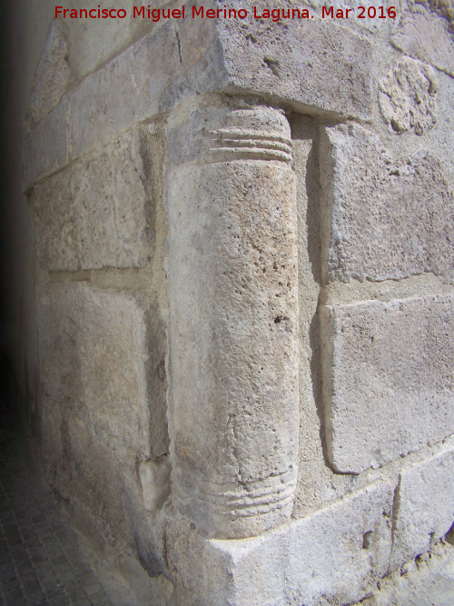 Castillo de Huéscar - Castillo de Huéscar. Columna