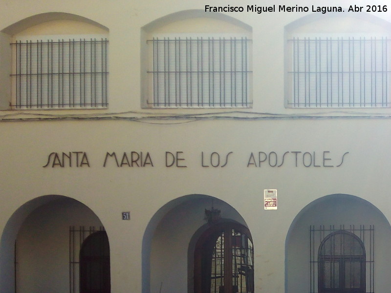 Centro Educativo Santa María de los Apóstoles - Centro Educativo Santa María de los Apóstoles. 