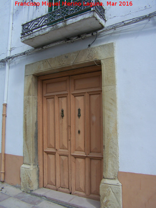 Casa de la Calle Real nº 8 - Casa de la Calle Real nº 8. Portada