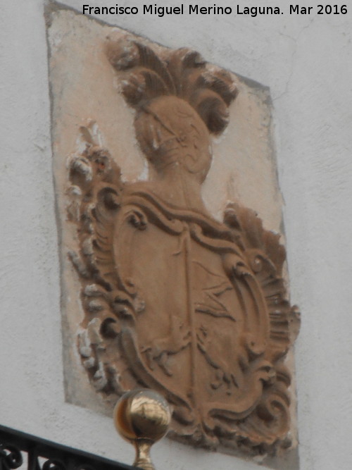 Casa de la Calle Real nº 30 - Casa de la Calle Real nº 30. Escudo