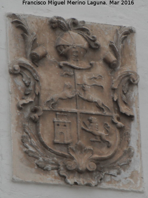 Casa de la Calle Real n 22 - Casa de la Calle Real n 22. Escudo