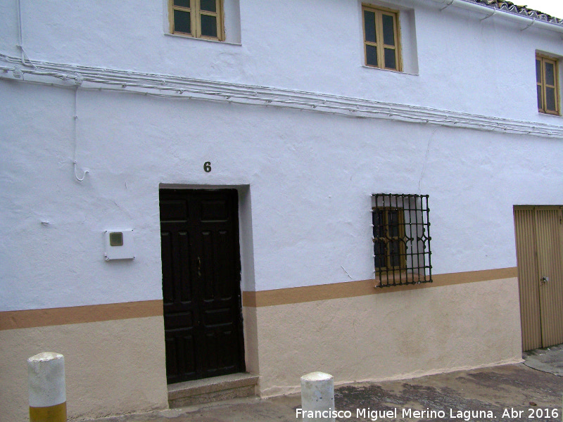 Casa de la Calle San Francisco nº 6 - Casa de la Calle San Francisco nº 6. Fachada