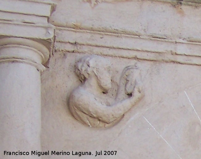 Iglesia de los Jesuitas - Iglesia de los Jesuitas. Alegoría izquierda