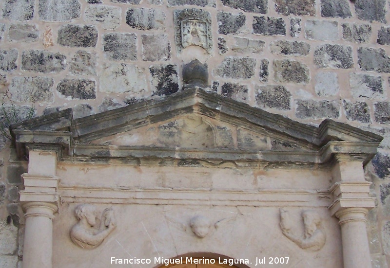 Iglesia de los Jesuitas - Iglesia de los Jesuitas. Frontón