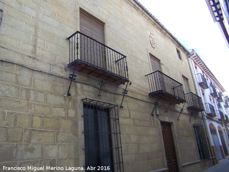 Casa de la Calle Martínez Montañés nº 16 - Casa de la Calle Martínez Montañés nº 16. Fachada