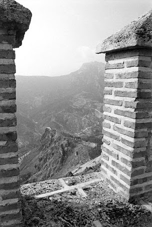 Peñalta - Peñalta. Foto antigua. Desde el castillo