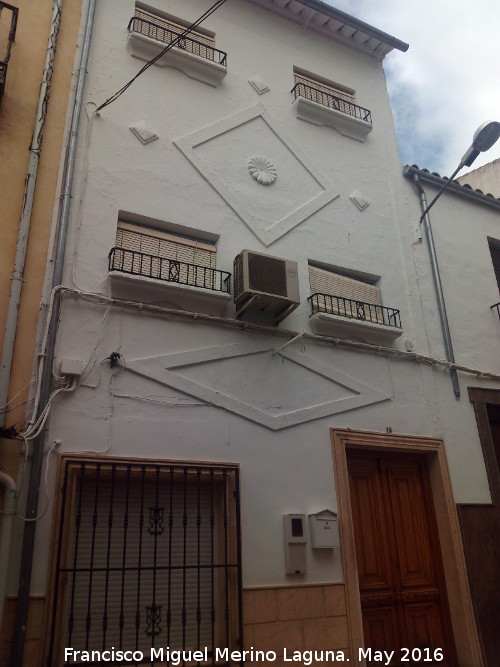 Casa de la Calle Cervantes nº 19 - Casa de la Calle Cervantes nº 19. Fachada