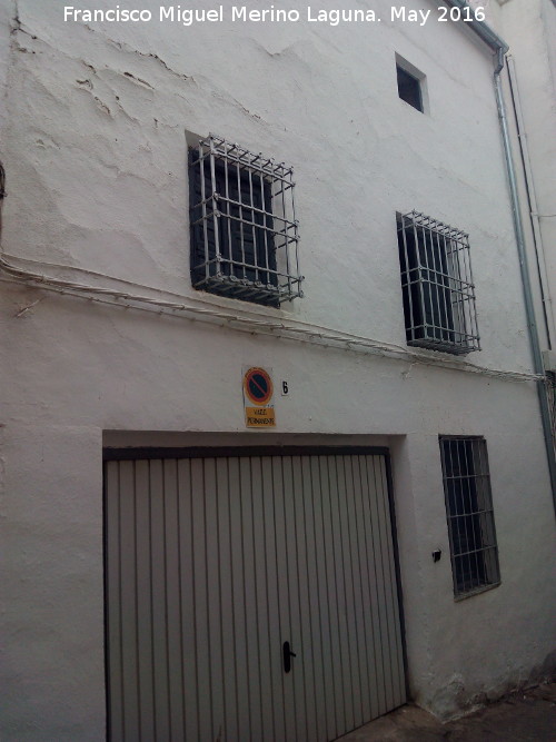 Casa de la Calle Ramón y Cajal nº 6 - Casa de la Calle Ramón y Cajal nº 6. Fachada