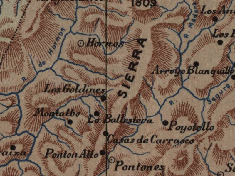 Río Madera - Río Madera. Mapa 1901